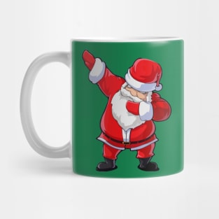 Dabbing Santa Christmas Tshirt Gift Dab Santa Claus Mug